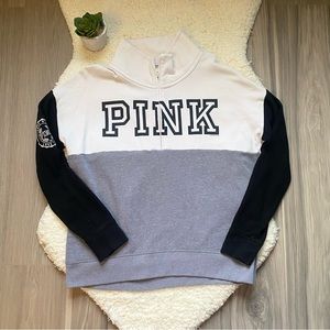 VS PINK Half Zip Sweatshirt